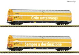 FLEISCHMANN 6660155 2-tlg. Set: Großraum-Schiebewandwagen