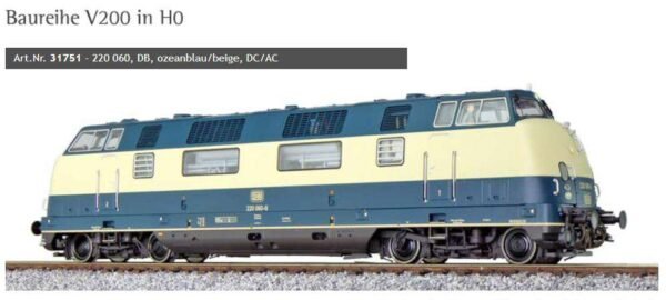 ESU 31751 Diesellok, H0, V200.0, 220 060 DB