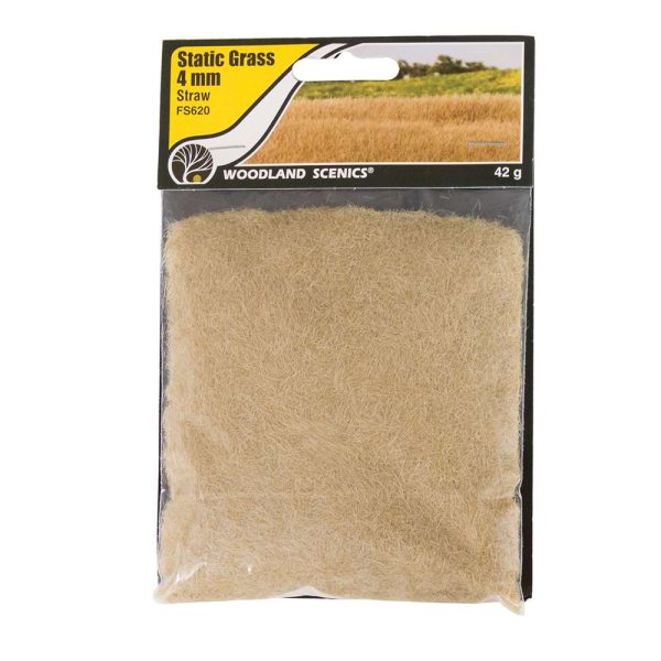 Woodland WFS620 4mm Static Grass Straw