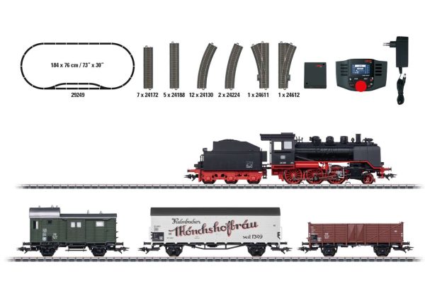 Märklin 29249 Digital-Startpackung 'Nahgüterzug mit BR 24' – Bild 2