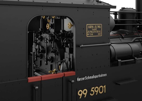 LGB L26591 Dampflok 99 5901 HSB – Bild 6