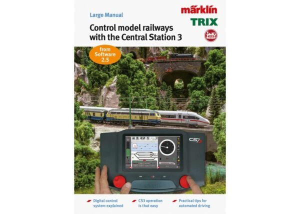 Märklin 3094 Modelleisenbahn Ratgeber 'Digital-Steuerung mit der Märklin Central Station 3'