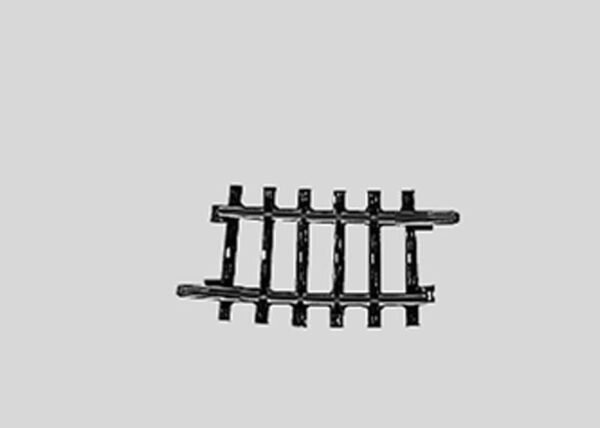 Märklin 2224 Gebogenes Gleis