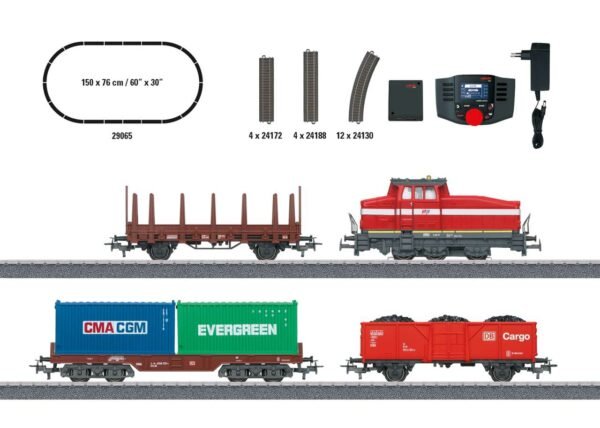 Märklin 29065 Digital-Startpackung 'Moderner Rangierbetrieb mit DHG 500'