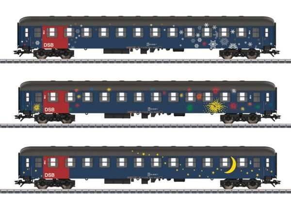 Märklin 42698 Reisezugwagen-Set DSB