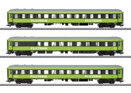 Märklin 42957 Schnellzugwagen-Set 1, FlixTrain