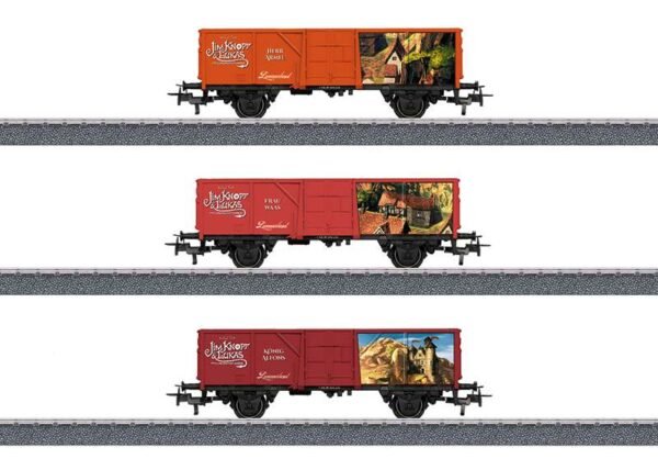 Märklin 44815 Märklin Start up - Offenes Güterwagen-Set „König Alfons, Frau Waas und Herr Ärmel“ – Bild 2