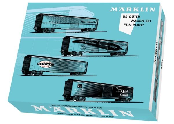 Märklin 45712 US-Güterwagen-Set 'Tin Plate' – Bild 2