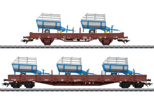 Märklin 46407 Güterwagen-Set 2 Landwirtschaftliche Geräte