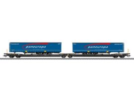 Märklin 47476 Doppel-Taschenwagen Sdggmrss