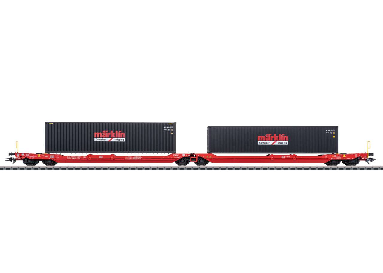 Märklin 47478 Doppel-Taschenwagen Sdggmrss 738 – Bild 2