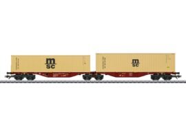Märklin 47816 Doppel-Containertragwagen Sggrss 80