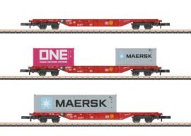Märklin 82640 Container-Tragwagenset Sgns 6