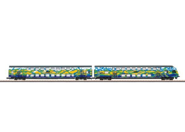 Märklin 87307 Doppelstockwagen-Set 'Touristik' 2