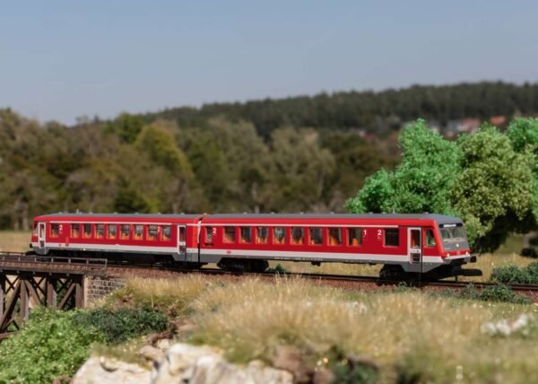 Märklin 88700 Dieseltriebwagen BR 628.2 mit Steuerwagen BR 928.2 – Bild 4