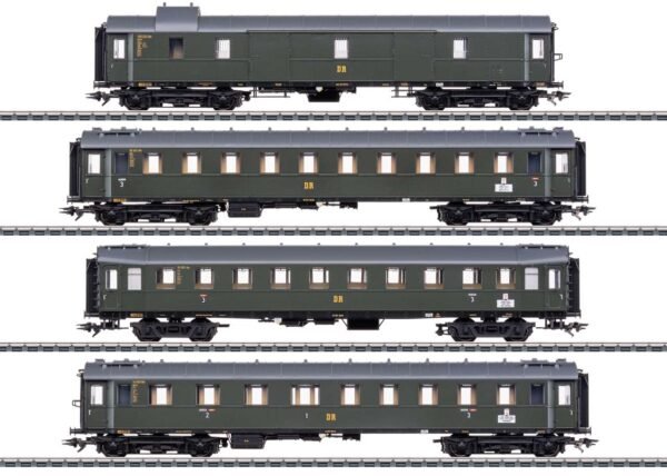 Märklin 42514 Schnellzugwagen-Set zur Dampflok BR 19.0 'Sachsenstolz'