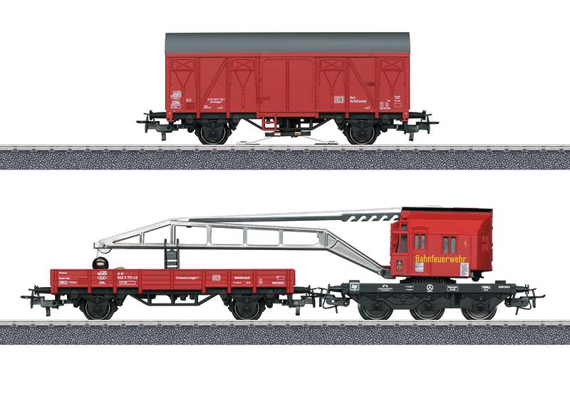 Märklin 44752 Märklin Start up - Feuerwehr-Bergekran-Set – Bild 4