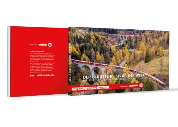 Märklin 03111 Buch RhB Weltrekord 2022 DE – Bild 4