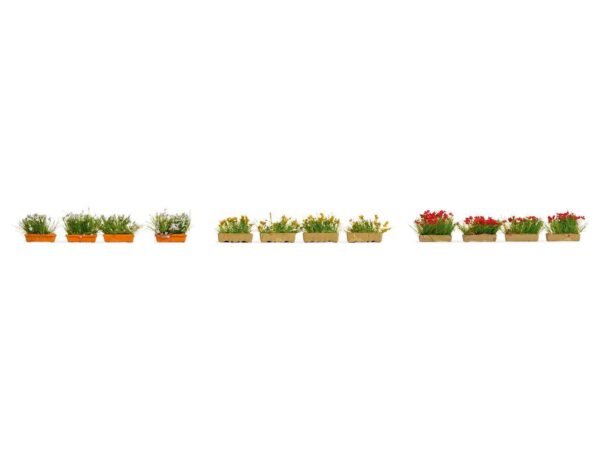 Noch 14009 Blumenkästen blühend bunt