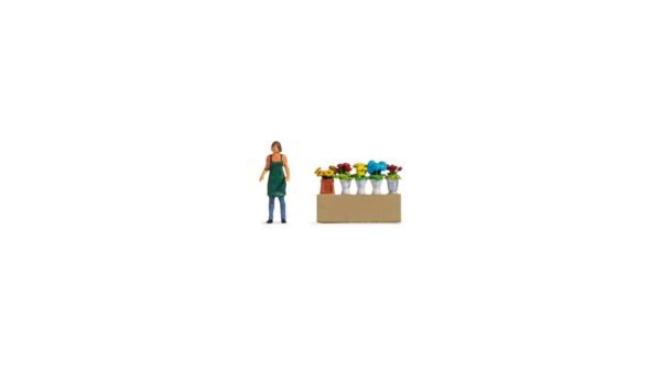 Noch 16502 H0 Tiny-S.  Blumenstand