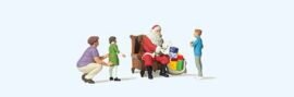 Preiser 10763 Weihnachtsmann im Sessel. Mut