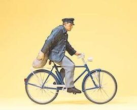 Preiser 45067 Bauer auf Fahrrad