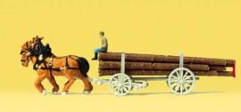 Preiser 79477 Langholzwagen