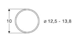 Roco 40066 Haftringsatz  12,5-13,8mm