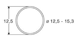 Roco 40075 Haftreifen 10 Stk. 12,5-15,3m