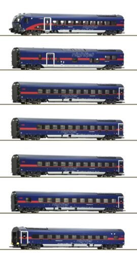 Roco 5520004 7-tlg. Set: Nightjet, ÖBB
