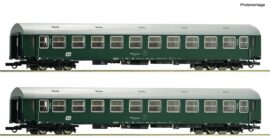 ROCO 6200222 2-tlg. Set: Reisezugwagen 2. Klasse