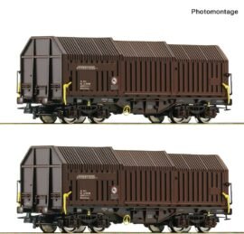 ROCO 6600132 2-tlg. Set: Teleskophaubenwagen, ÖBB