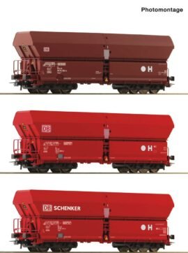 ROCO 6600135 3-tlg. Set: Selbstentladewagen, DB AG