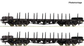 ROCO 6600142 2-tlg. Set: Rungenwagen