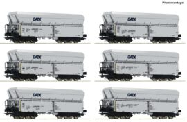 ROCO 6600220 6-tlg. Set: Selbstentladewagen