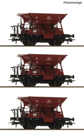 ROCO 6600283 3-tlg. Set: Talbot-Schotterwagen