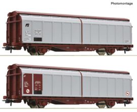ROCO 6600308 Schiebewandwagen-Doppeleinheit