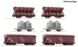 ROCO 6600329 Display: Rangierbahnhof/Schüttgut 6-tlg. Display
