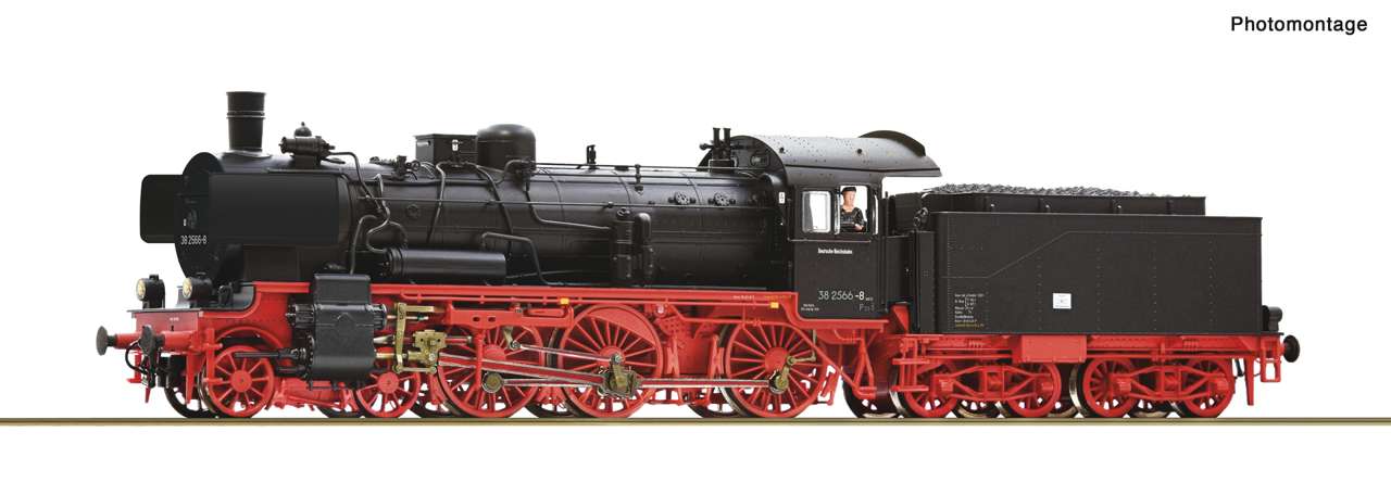 ROCO 7110045 Dampflokomotive 38 2566-8