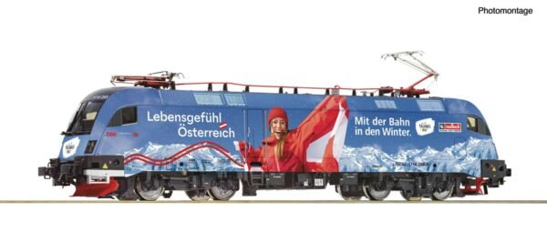 ROCO 7500036 Elektrolokomotive 1116 233-8 'Salzburger Land Ski WM', ÖBB