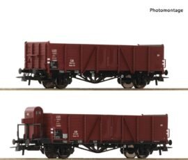 Roco 76289 2-tlg. Set: Offene Güterwagen, DB