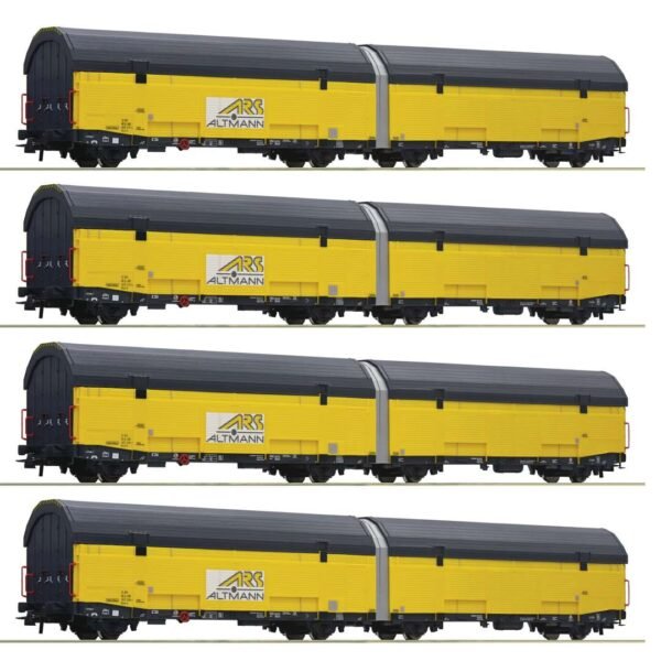 Roco 77049 4-tlg. Set: Autotransport, ARS Altmann