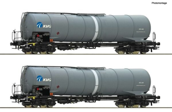 Roco 77463 2-tlg. Set: Kesselwagen, GATX