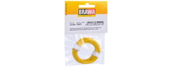 Brawa 32401 Decoderlitze 0,05mm² 10m ge