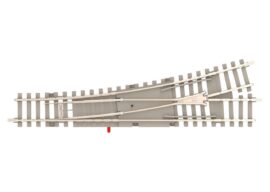 Minitrix T14538 Handweiche links 15° Beton.