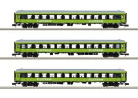 Minitrix 15462 Schnellzugwagen-Set 'FlixTrain'