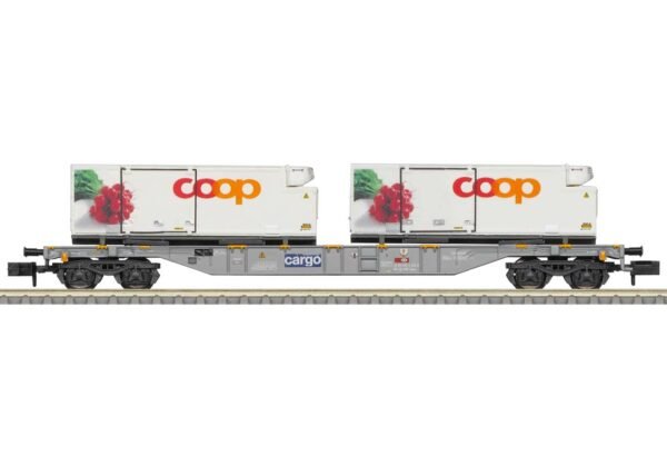 Minitrix T15493 Cont.tragw.Lebensmitteltransp
