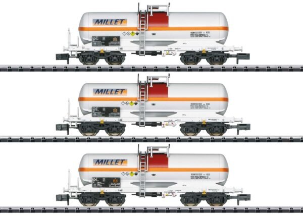Minitrix T18266 Kesselwagen-Set Millet