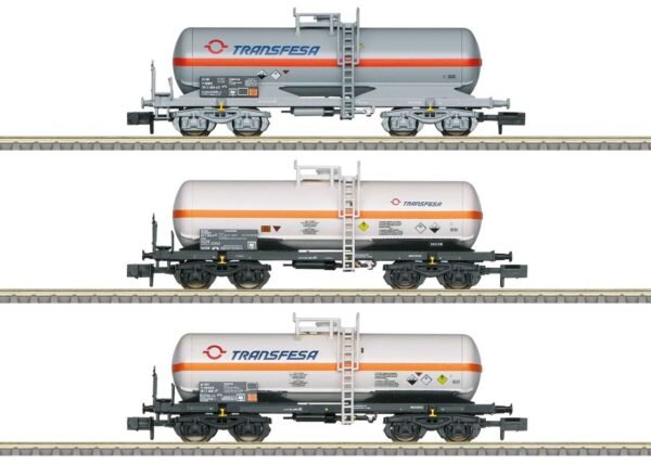 Minitrix T18267 Kesselwag.-Set Transfesa