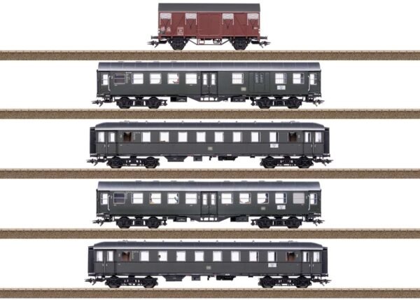 Trix T23508 Wagen-Set zu BR 66 DB